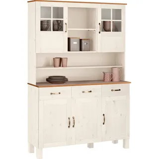 Home Affaire »Alby«, Breite 125 cm, 2 Glastüren, 2 Schubladen