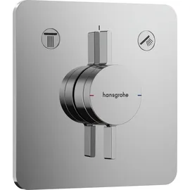 Hansgrohe DuoTurn Q Mischer Unterputz, für 2 Verbraucher, chrom