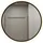 Home Deluxe Rundspiegel DUBI 80 x 80 cm Schwarz