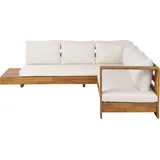 Beliani Lounge Set 5-tlg. Braun