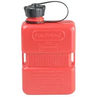 Hünersdorff FuelFriend PLUS 1,0l HD-PE rot, EAN mit schwarzer