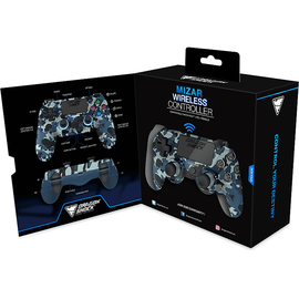 DragonShock Mizar Wireless Controller Blue Camo für PlayStation 4
