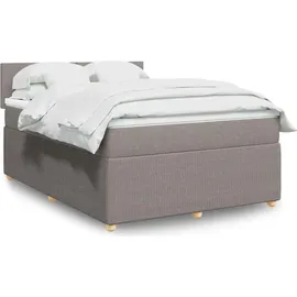 vidaXL Leanora 140 x 200 cm Taupe