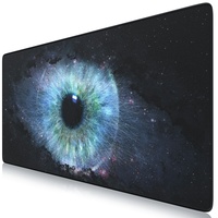 Titanwolf Gaming Mauspad, 900 x 400mm XXL Mousepad, verbessert Präzision & Geschwindigkeit, Galaxy Eye