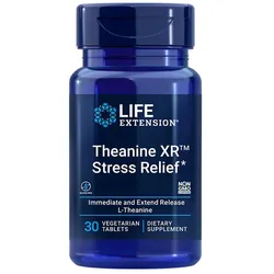 Life Extension Theanine XR(TM) Stress Relief (30 veg.Tabletten)