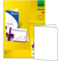 Sigel Sigel, Grusskarte + Briefpapier, Faltkarten 50 Stk.)
