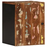 VidaXL Bad-Wandschrank 38x33x48 cm Altholz Massiv