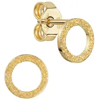 Firetti Paar Ohrstecker »Schmuck Geschenk Gold 333 Ohrschmuck Ohrringe Kreis rund«, Made in Germany