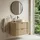 Badplaats Waschbeckenunterschrank Cremona 2 Schublade 80 x 54 cm Beige