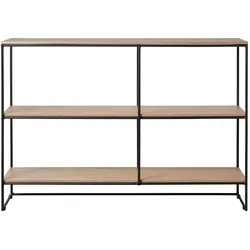 Fritz Hansen - Planner Regal small, Eiche / schwarz