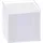 Folia Zettelbox LUXBOX transparent inkl. 800 Notizzettel weiß, 1 St.
