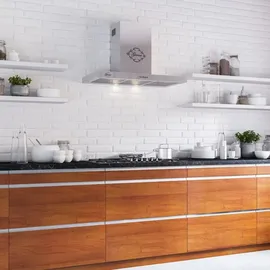 Gurari Elektro-Standherd GCH E 912 X+ GCH 461 IS 9 Dunstabzugshaube 90 cm