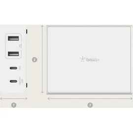 Belkin BoostCharge Pro 4-Port-GaN-Ladegerät 108W