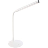 GENIE TL32 USB aufladbare LED Schreibtischlampe flexibler Arm, weiß