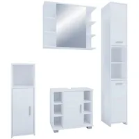 VCM Zalo II 4-tlg. Weiß