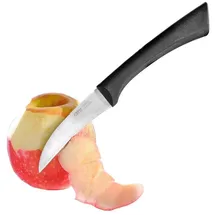 GEFU SENSO Schälmesser 8 cm Schwarz
