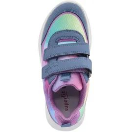 superfit Mädchen Halbschuhe, blau, Gr.23 - Blau,Rosa - 23