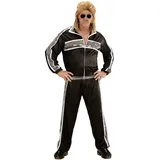 W WIDMANN MILANO Party Fashion - Kostüm Trainingsanzug, 80er Jahre Outfit, Jogginganzug, Retro-Style, Bad Taste Outfit, Faschingskostüme