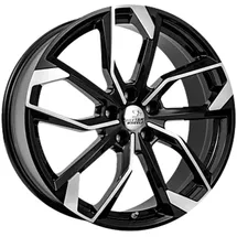 CHEETAH WHEELS CV.05 black polished 8x19 ET49 - LK5/112 ML66.6
