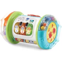 Vtech Kindertrommel 3-in-1 Rollende Entdecker-Trommel, 9-36 Monate, Mehrfarbig, 80-562604
