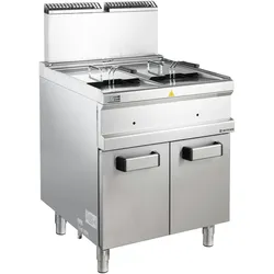 GastroHero Gas-Fritteuse Serie 77 - 70/70 14+14 Liter