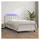 vidaXL Boxspringbett 90 x 190 cm Weiß