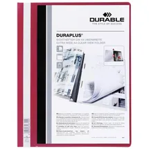 Durable DURAPLUS DIN A4+ rot 25 St.