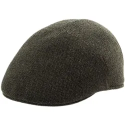 Lodenhut Faustmann Schiebermütze Jagdmütze oliv/grün Flatcap wasserabweisend olivgrün 56 CM