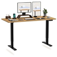 FLEXISPOT Schreibtisch EB2-SET, Höhenverstellbarer Schreibtisch, Dual-Motor & 2-FACH-TELESKOP
