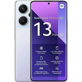 Xiaomi Redmi Note 13 Pro+ 5G 8 GB RAM 256 GB Aurora Purple