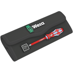Wera 9476, Falttasche für bis zu 8 Werkzeuge, leer, Klett, Robust, Leicht