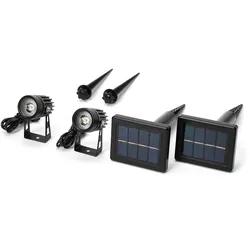 Tchibo - 2 Solar-Spots - schwarz