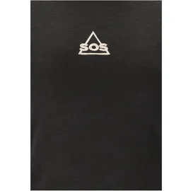 SOS Nuuk Woll Baselayer langes Skiunterhemd schwarz L
