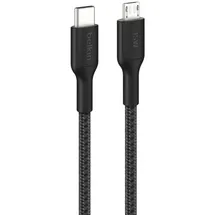 Belkin Boost Charge Pro USB-C auf Micro-USB-Kabel 1m schwarz