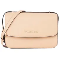 Valentino Flap Re Umhängetasche Kunstleder Beige/Braun