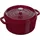 28 cm rund bordeaux