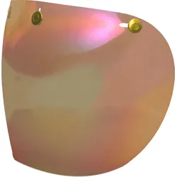 Hedon Hedonist, Visier verspiegelt - Regenbogen-Verspiegelt Messing