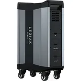 Powerstation Trolley LP2500 2515Wh LiFePO4 2000W Output AC 12V USB für Camping Outdoor