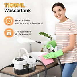 exkeen Dampfreiniger 2500W weiß