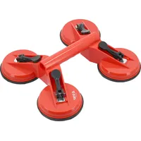 TRIZERATOP Saugheber UCHWYT DO SZYB 4 X Ø120MM, -], Saugheber 4 x Ø120mm, Tragkraft 120 kg, stabil bunt
