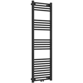 neu.haus Handtuchheizkörper Voss 1400 x 500 mm 570 W schwarz Mittelventil