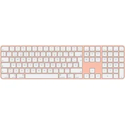 Apple Magic Keyboard mit Touch ID und Ziffernblock Rosé Deutsch