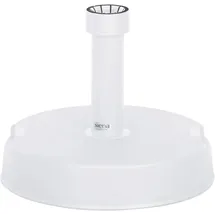 Siena Garden Betonständer 20 kg Kunststoff/Beton Weiß