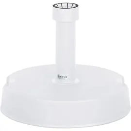 Siena Garden Betonständer 20 kg Kunststoff/Beton Weiß