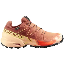 Salomon Speedcross 6 Gore-Tex Damen Pecan Brown/Almond Cream/Sunny Lime 40 2/3