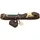 Hunter Sansibar Halsband Dunkelbraun M
