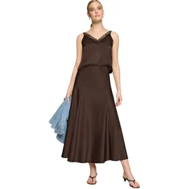 Zero Maxirock Damen Braun 38