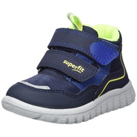 Superfit SPORT7 Mini Sneaker, BLAU/GELB 8000, 25 EU