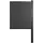 MCW Windschutz Savoie 98 cm Anthrazit WPC