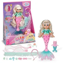 BABY BORN Glam Up Sparkle Meerjungfrau Puppe (28 cm)